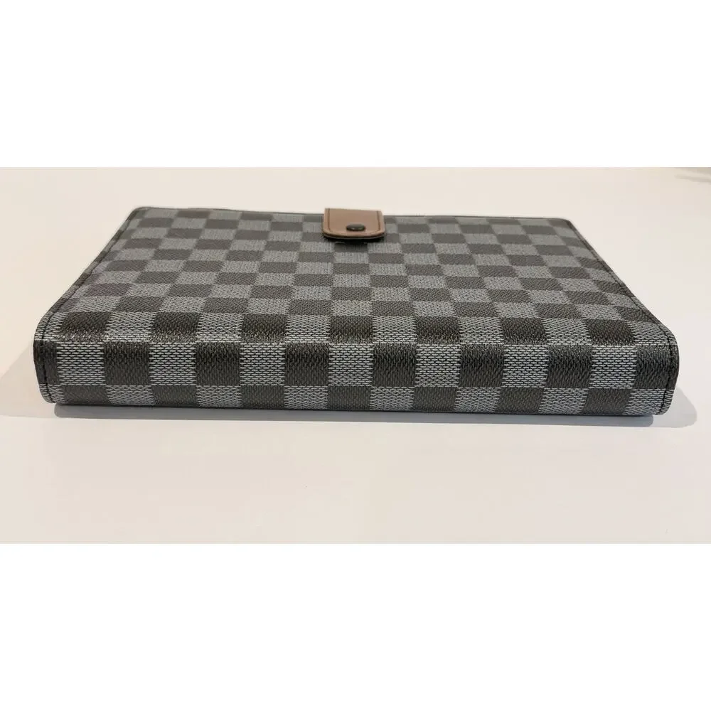 Daily Ritmo A5 Daily Planner Gray Black Checkered - New Without Box
